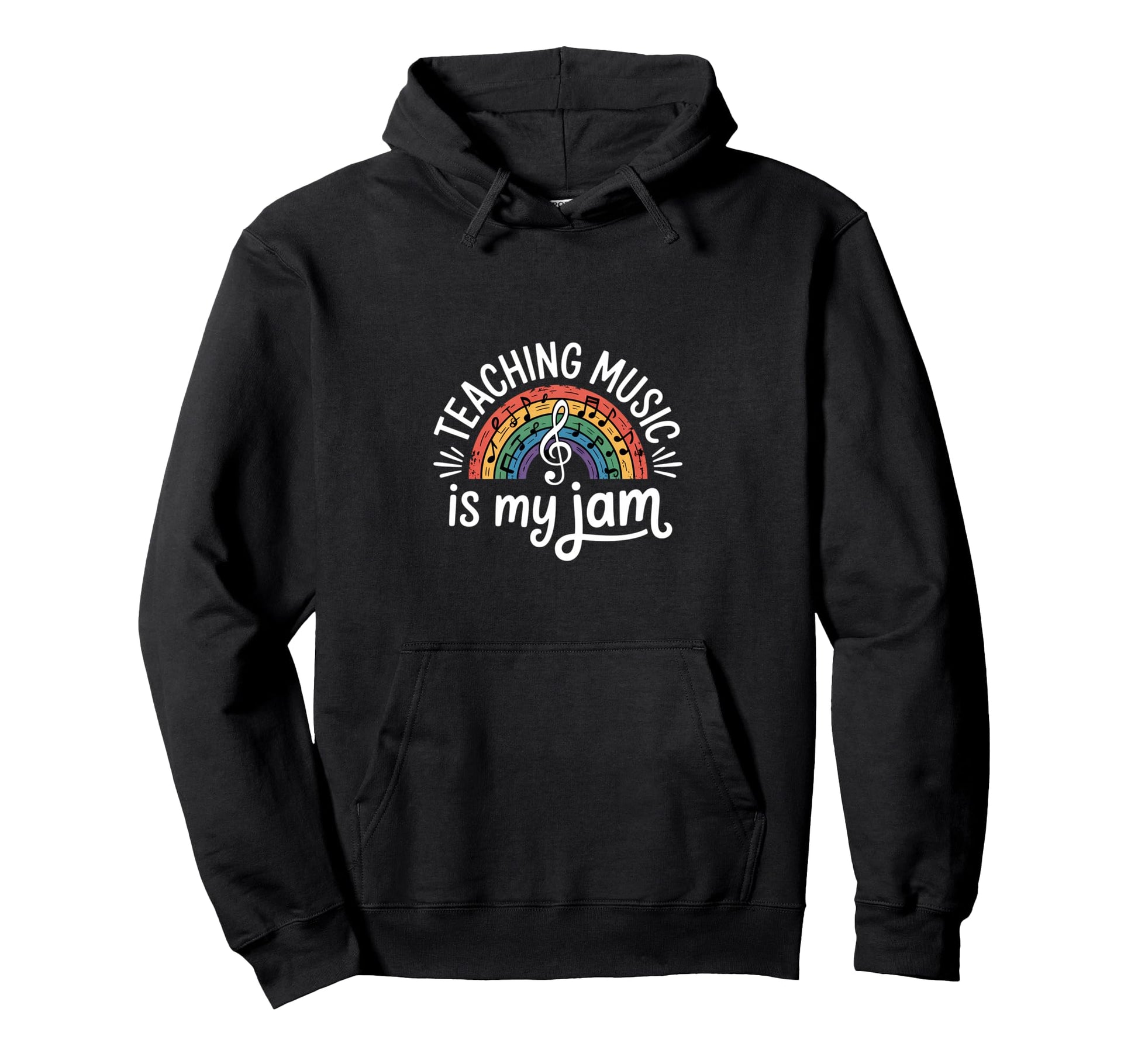 Funny Teaching Music Is My Jam Hoodie - Fun Novelty Design for Adults - T-Shirt, Sweatshirt, Hoodie