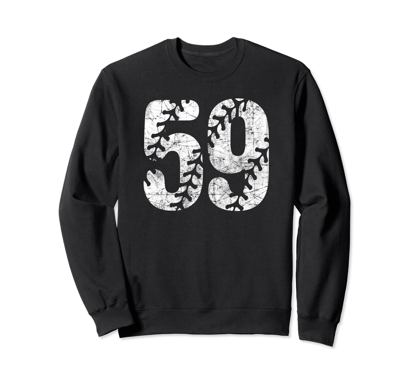 Baseball Softball Mom 59 Number Sweatshirt - Aesthetic Graphic for Adults - T-Shirt, Sweatshirt, Hoodie