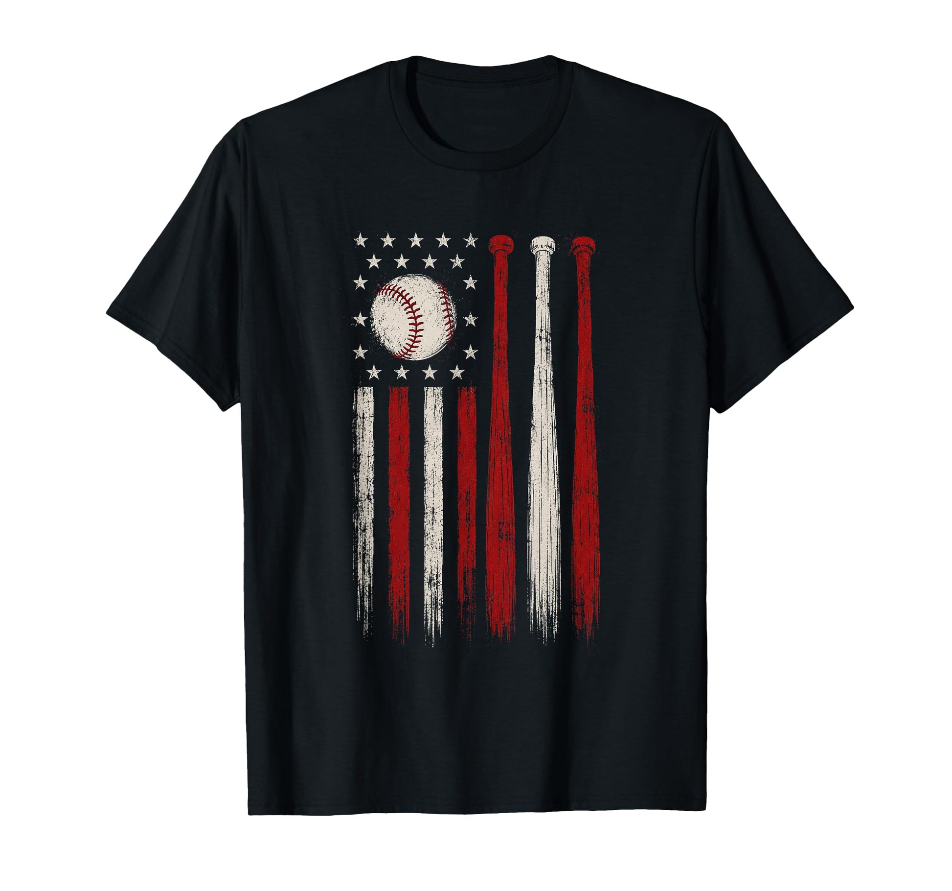 Patriotic American Usa Flag T-Shirt - Fun Novelty Design for Adults - T-Shirt, Sweatshirt, Hoodie