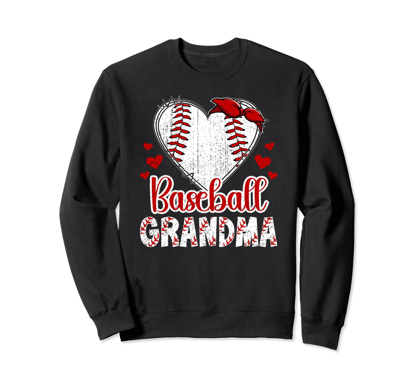 Baseball Grandma Leopard Grandma Sweatshirt - Trendy Graphic Unisex - T-Shirt, Sweatshirt, Hoodie