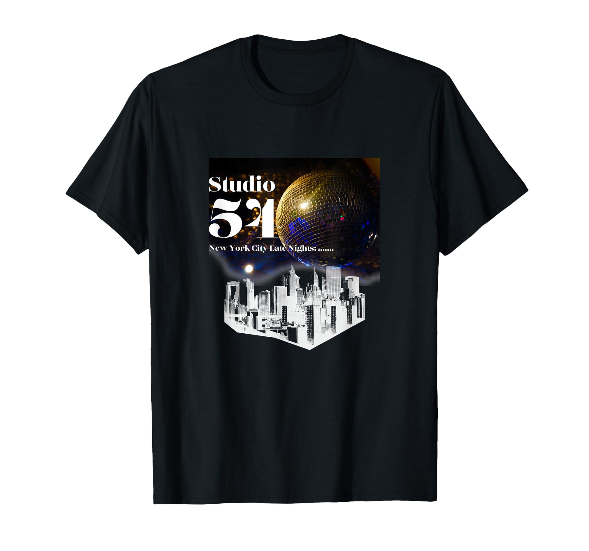 Studio 54 Disco 001 T-Shirt - Aesthetic Graphic Unisex - T-Shirt, Sweatshirt, Hoodie