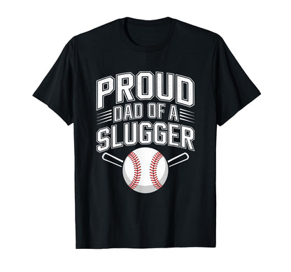 Baseball Dad Baseball Lovers T-Shirt - Casual Everyday Wear Men Women - T-Shirt, Sweatshirt, Hoodie
