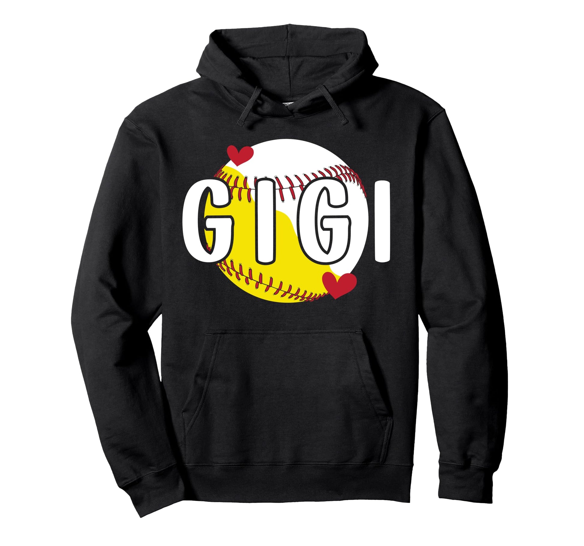 Baseball Softball Gigi Proud Softball Hoodie - Streetwear Style Unisex - T-Shirt, Sweatshirt, Hoodie