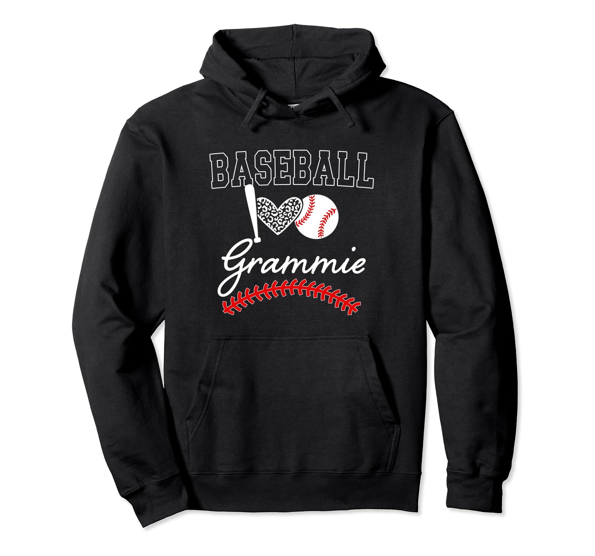 Baseball Grammie Baseball Gift Grandma Hoodie - Minimalist Print Unisex - T-Shirt, Sweatshirt, Hoodie