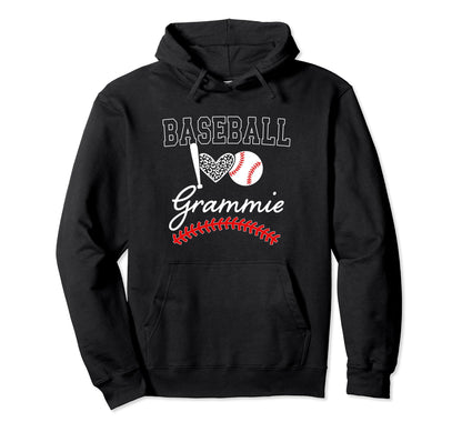 Baseball Grammie Baseball Gift Grandma Hoodie - Minimalist Print Unisex - T-Shirt, Sweatshirt, Hoodie