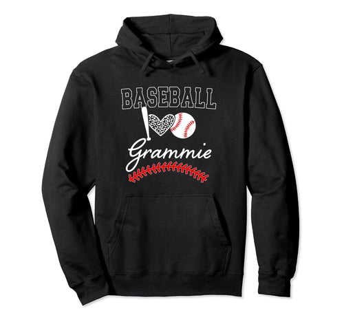 Baseball Grammie Baseball Gift Grandma Hoodie - Minimalist Print Unisex - T-Shirt, Sweatshirt, Hoodie