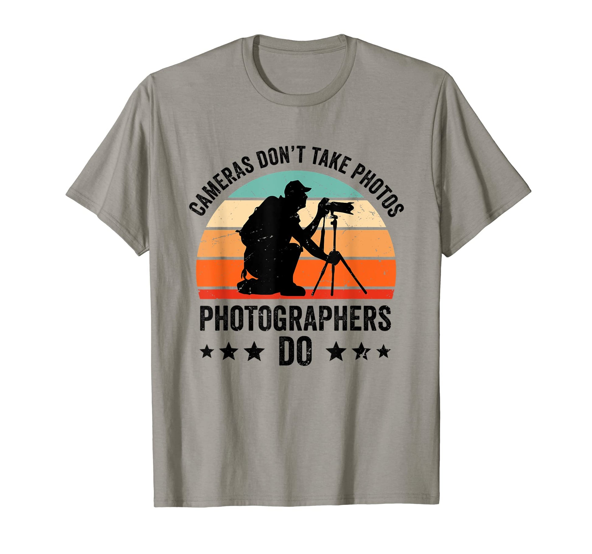 Cameras Dont Take Photos Photography T-Shirt - Minimalist Print Unisex - T-Shirt, Sweatshirt, Hoodie
