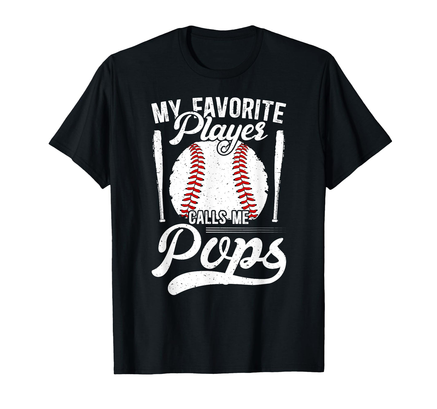 My Favorite Baseball Player Pops T-Shirt - Streetwear Style Men Women - T-Shirt, Sweatshirt, Hoodie