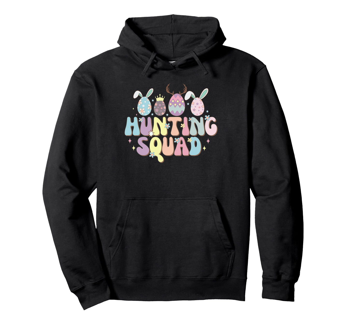 Easter Hunting Squad Easter Egg Bunny Hoodie - Streetwear Style Men Women - T-Shirt, Sweatshirt, Hoodie