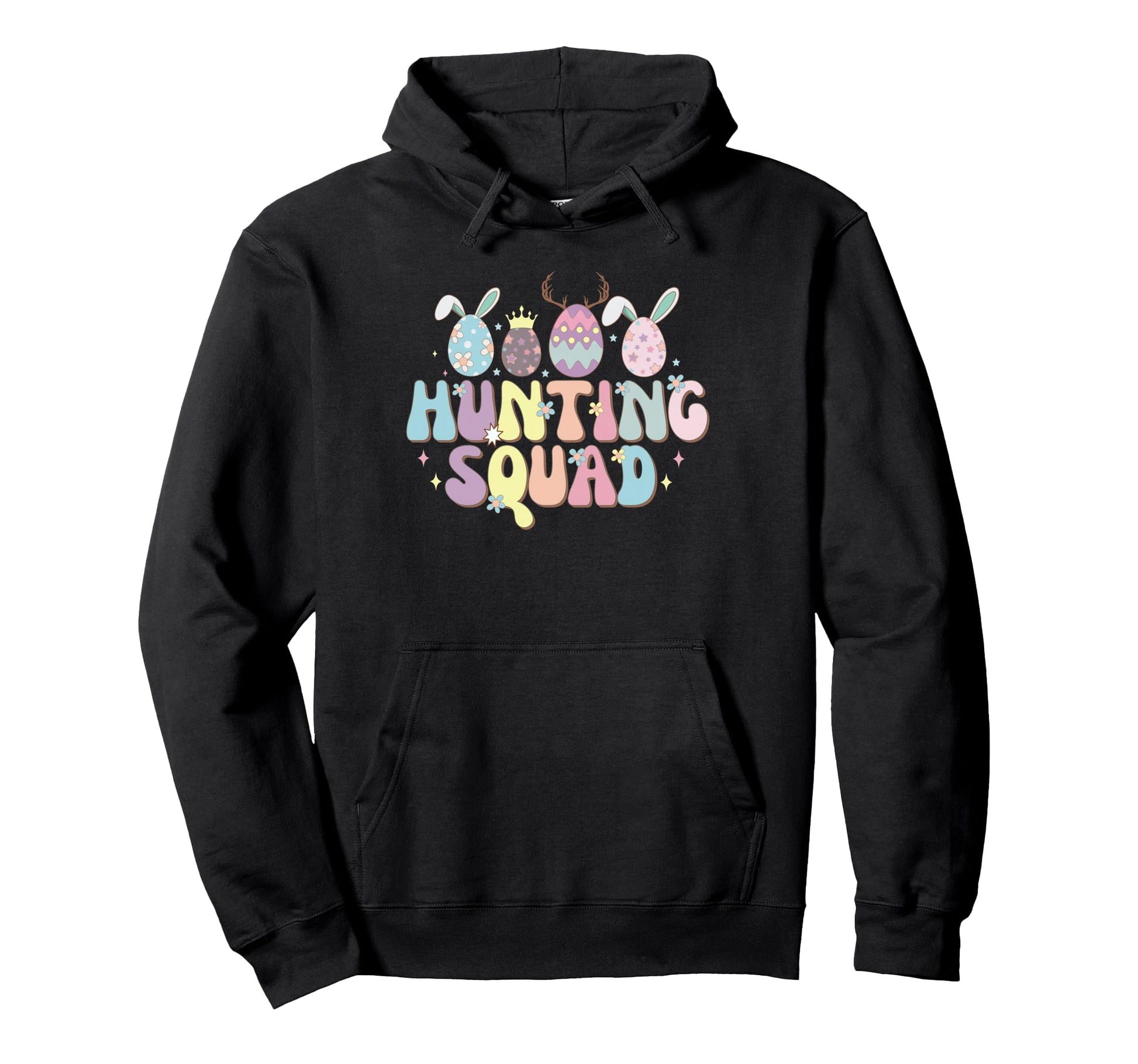 Easter Hunting Squad Easter Egg Bunny Hoodie - Streetwear Style Men Women - T-Shirt, Sweatshirt, Hoodie
