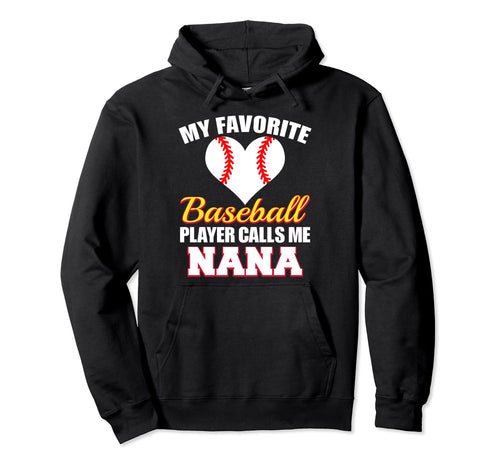 My Favorite Baseball Player Calls Hoodie - Casual Everyday Wear for Adults - T-Shirt, Sweatshirt, Hoodie