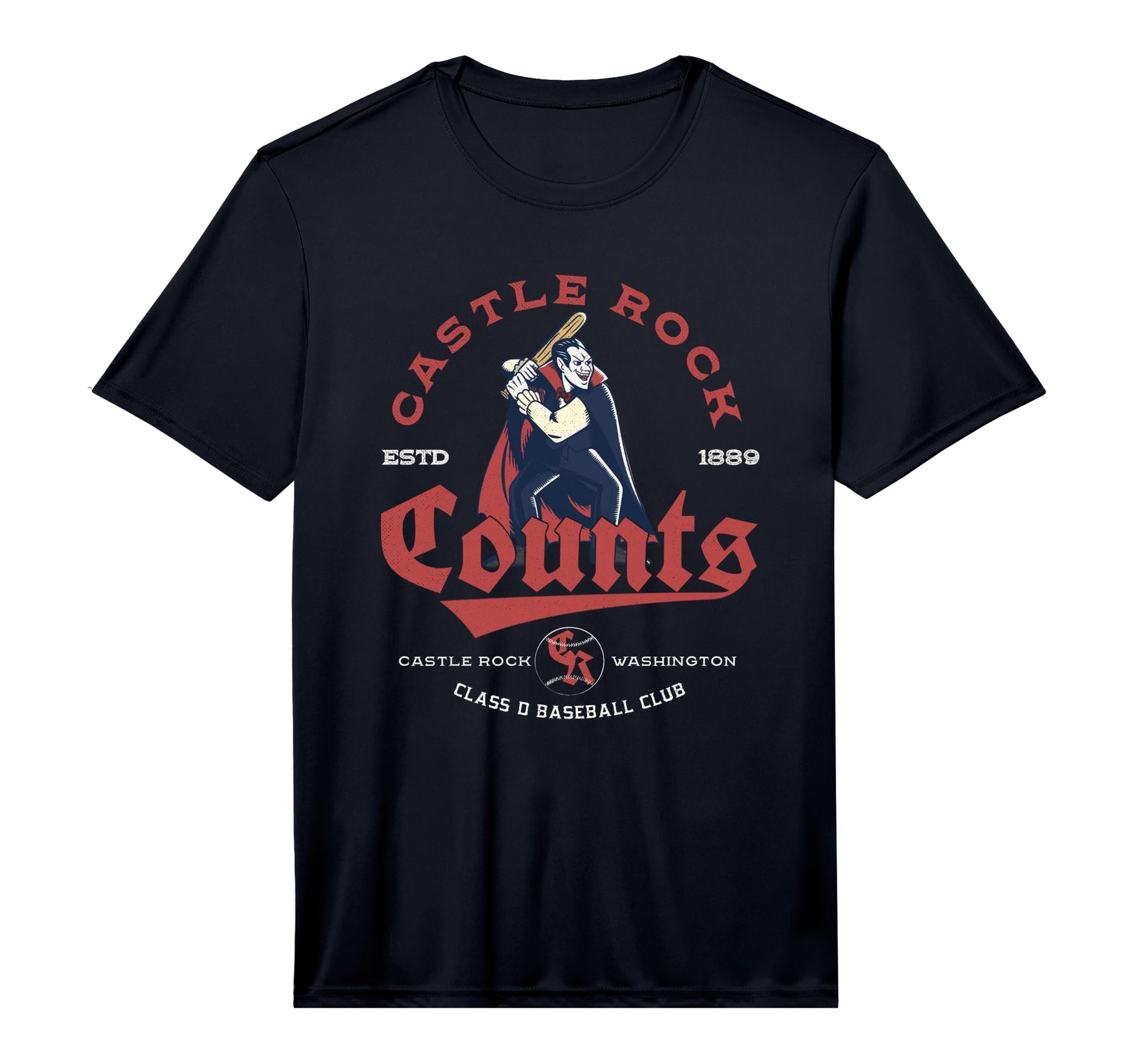 Castle Rock Counts Minor League T-Shirt - Novelty Apparel Men Women - T-Shirt, Sweatshirt, Hoodie