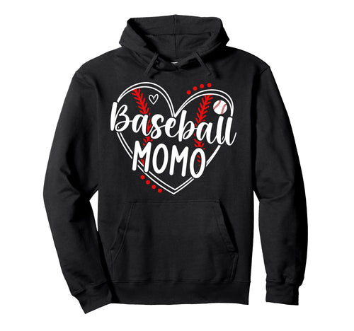 Baseball Momo Heart Momo Baseball Hoodie - Custom Art Print for Adults - T-Shirt, Sweatshirt, Hoodie