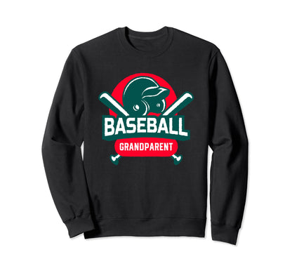 Baseball Grandparent Baseball Player Sweatshirt - Unique Graphic Unisex - T-Shirt, Sweatshirt, Hoodie