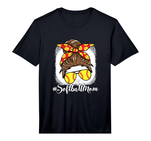 Mens Softball Mom Life Mama Mothers Day T-Shirt - Aesthetic Graphic Unisex - T-Shirt, Sweatshirt, Hoodie