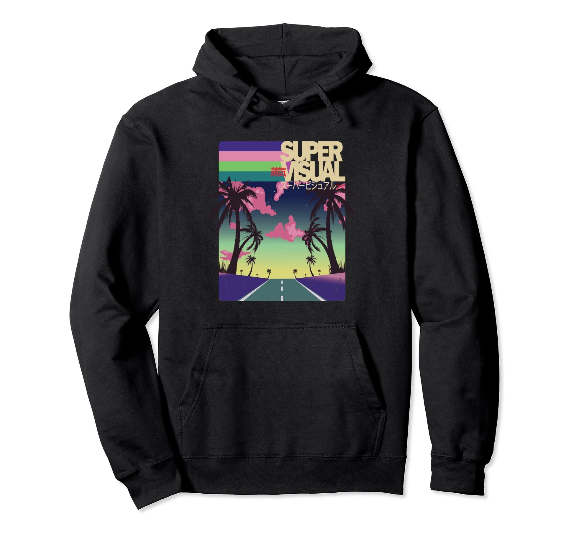 Anime Vaporwave Aesthetic Kawaii Hoodie - Streetwear Style Men Women - T-Shirt, Sweatshirt, Hoodie