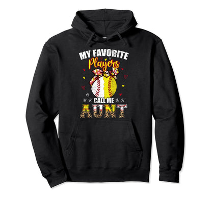 My Favorite Baseball Softball Players Call Hoodie - Novelty Apparel Unisex - T-Shirt, Sweatshirt, Hoodie