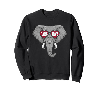 Game Day Elephant Gifts T-Shirt - Casual Everyday Wear for Adults - T-Shirt, Sweatshirt, Hoodie