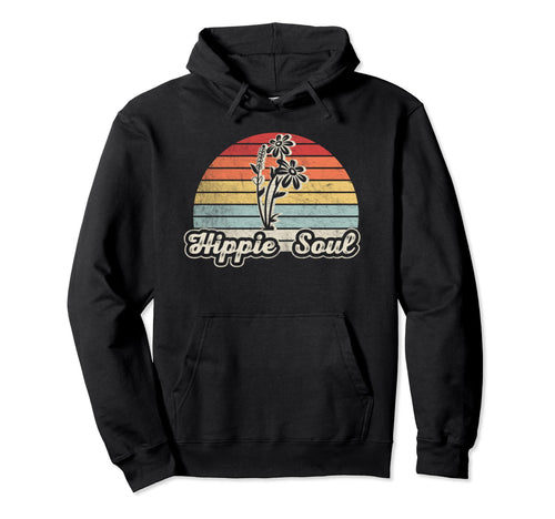 Hippie Soul Hippie Life Camping Peace Love Hoodie - Graphic Print Unisex - T-Shirt, Sweatshirt, Hoodie