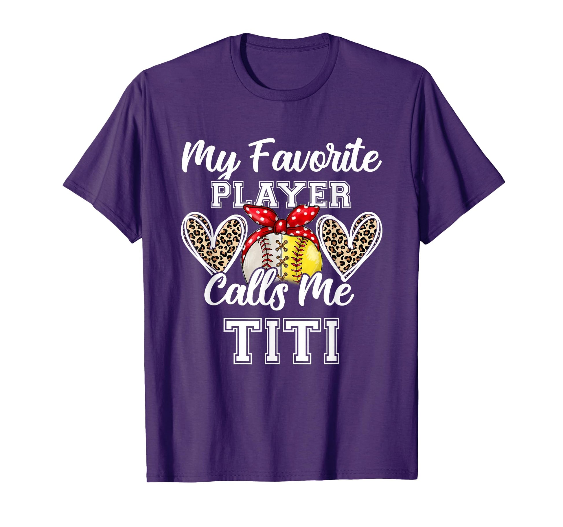 My Favorite Baseball Player Calls Me Titi T-Shirt - Graphic Print Unisex - T-Shirt, Sweatshirt, Hoodie