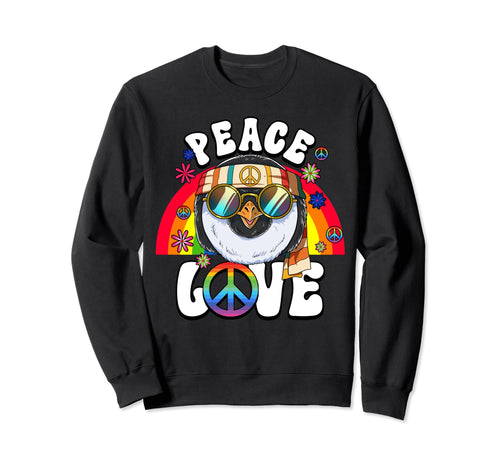 60S 70S Costume Peace Love Hippie Sweatshirt - Unique Graphic Men Women - T-Shirt, Sweatshirt, Hoodie