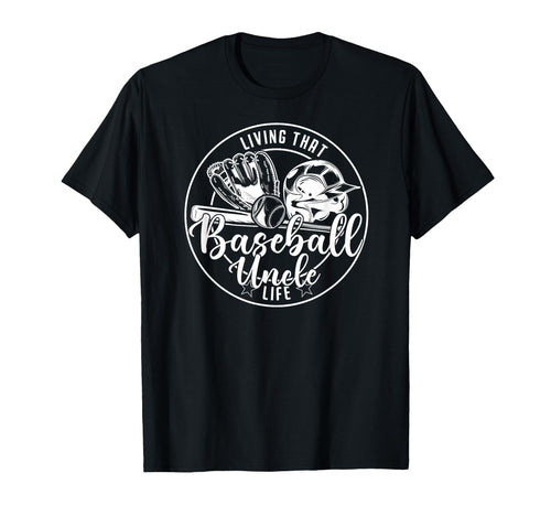 Football Living That Baseball Uncle T-Shirt - Aesthetic Graphic Unisex - T-Shirt, Sweatshirt, Hoodie
