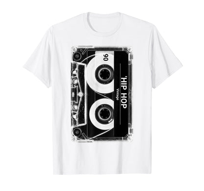 Hip Hop Cassette Tape Throwback T-Shirt - Streetwear Style Unisex - T-Shirt, Sweatshirt, Hoodie