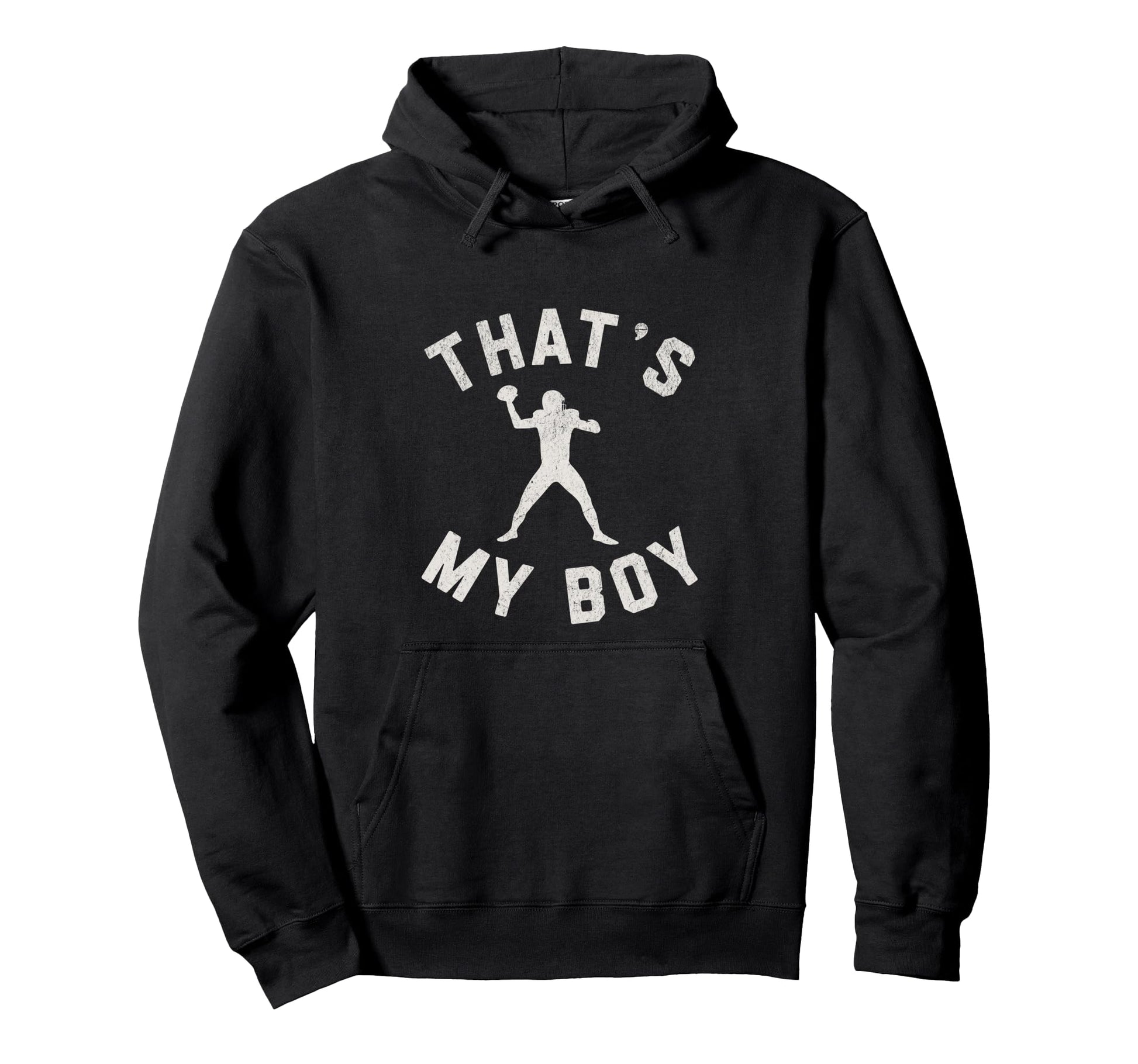 Thats My Quarterback Mom Proud Football Hoodie - Custom Art Print Unisex - T-Shirt, Sweatshirt, Hoodie