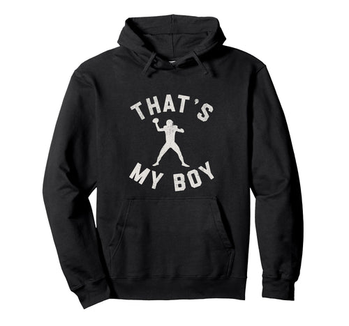 Thats My Quarterback Mom Proud Football Hoodie - Custom Art Print Unisex - T-Shirt, Sweatshirt, Hoodie