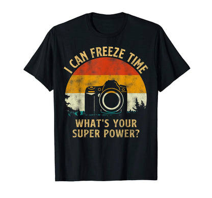 Shutterbug Camera Pine Tree T-Shirt - Novelty Apparel Men Women - T-Shirt, Sweatshirt, Hoodie