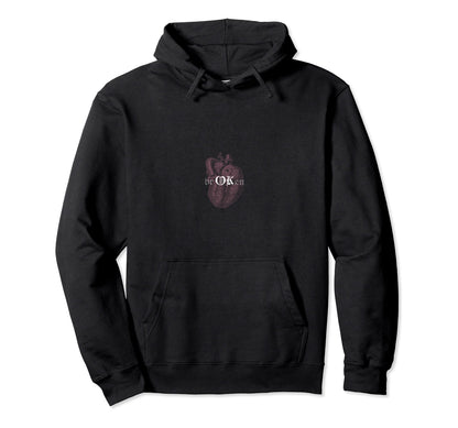 Broken Heart E E Depressed Minimalist Hoodie - Trendy Graphic Unisex - T-Shirt, Sweatshirt, Hoodie