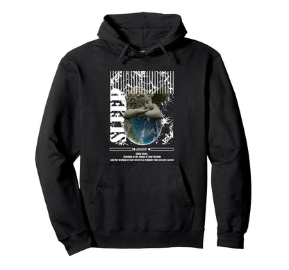 Angel Sleep World Aesthetic Edgy Hoodie - Trendy Graphic Men Women - T-Shirt, Sweatshirt, Hoodie