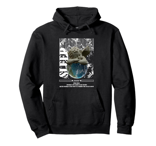 Angel Sleep World Aesthetic Edgy Hoodie - Trendy Graphic Men Women - T-Shirt, Sweatshirt, Hoodie