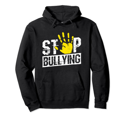 Stop Bullying End Bullying Spread Hoodie - Aesthetic Graphic Men Women - T-Shirt, Sweatshirt, Hoodie
