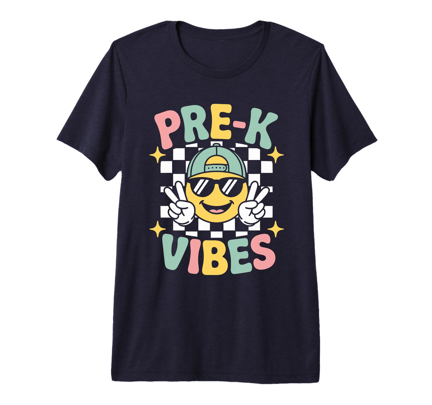 Pre K Vibes Prek Pre Kindergarten T-Shirt - Aesthetic Graphic Unisex - T-Shirt, Sweatshirt, Hoodie