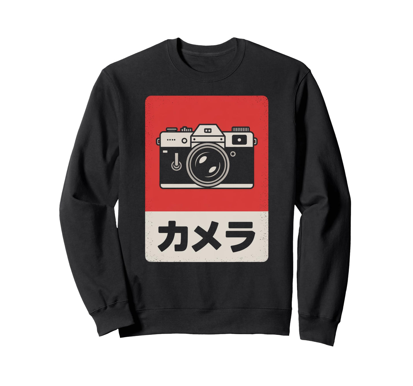 Japanese Analog Slr Camera Photographer Sweatshirt - Graphic Print Unisex - T-Shirt, Sweatshirt, Hoodie