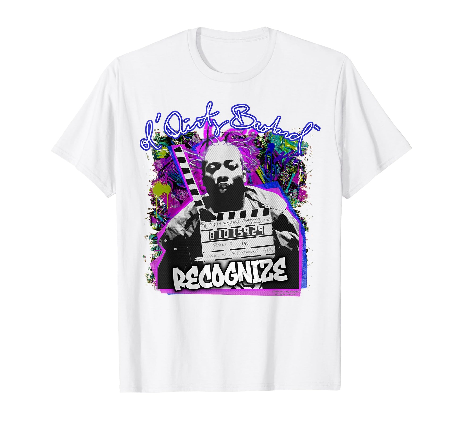 Odb Ol Dirty Ba Ard Graff Recognise Hip T-Shirt - Custom Art Print Unisex - T-Shirt, Sweatshirt, Hoodie