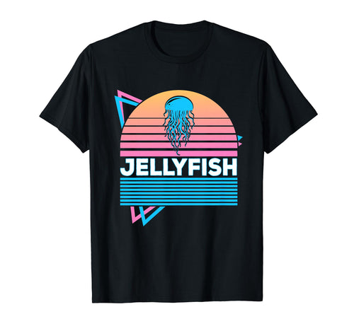 Jellyfish Vaporwave Aesthetic T-Shirt - Unique Graphic for Adults - T-Shirt, Sweatshirt, Hoodie