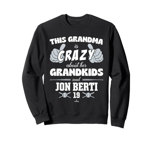 Grandma Crazy Jon Berti New York Sweatshirt - Streetwear Style for Adults - T-Shirt, Sweatshirt, Hoodie