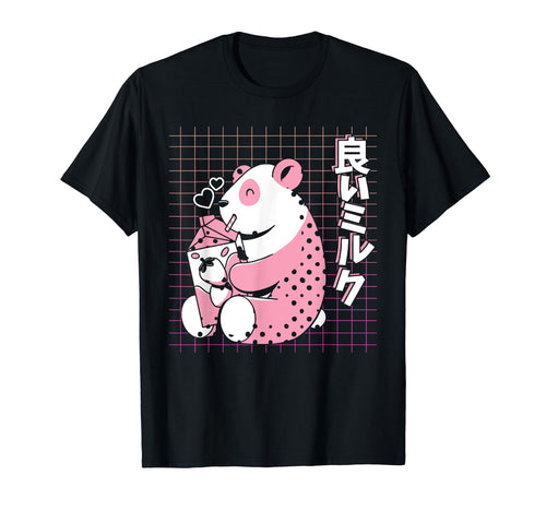 Japanese Vaporwave Animals Japan T-Shirt - Novelty Apparel Unisex - T-Shirt, Sweatshirt, Hoodie