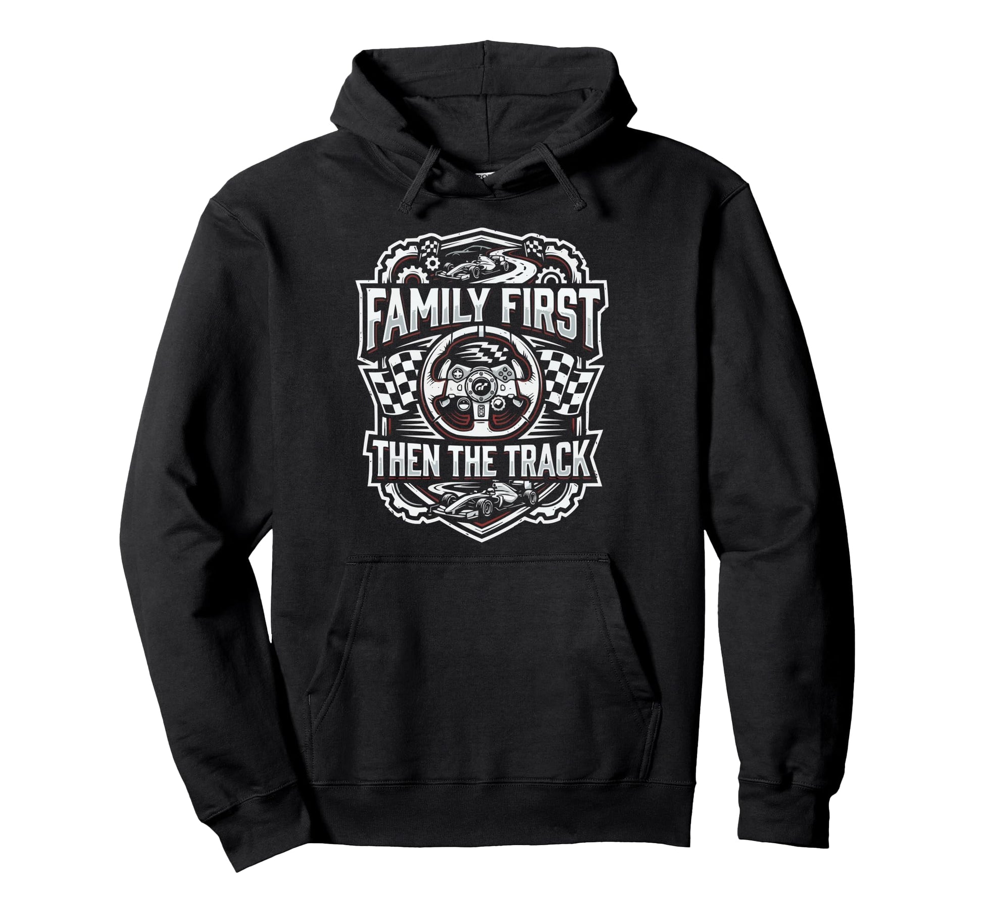 Sim Racing Dad Virtual Racing Game Daddy Hoodie - Aesthetic Graphic Unisex - T-Shirt, Sweatshirt, Hoodie