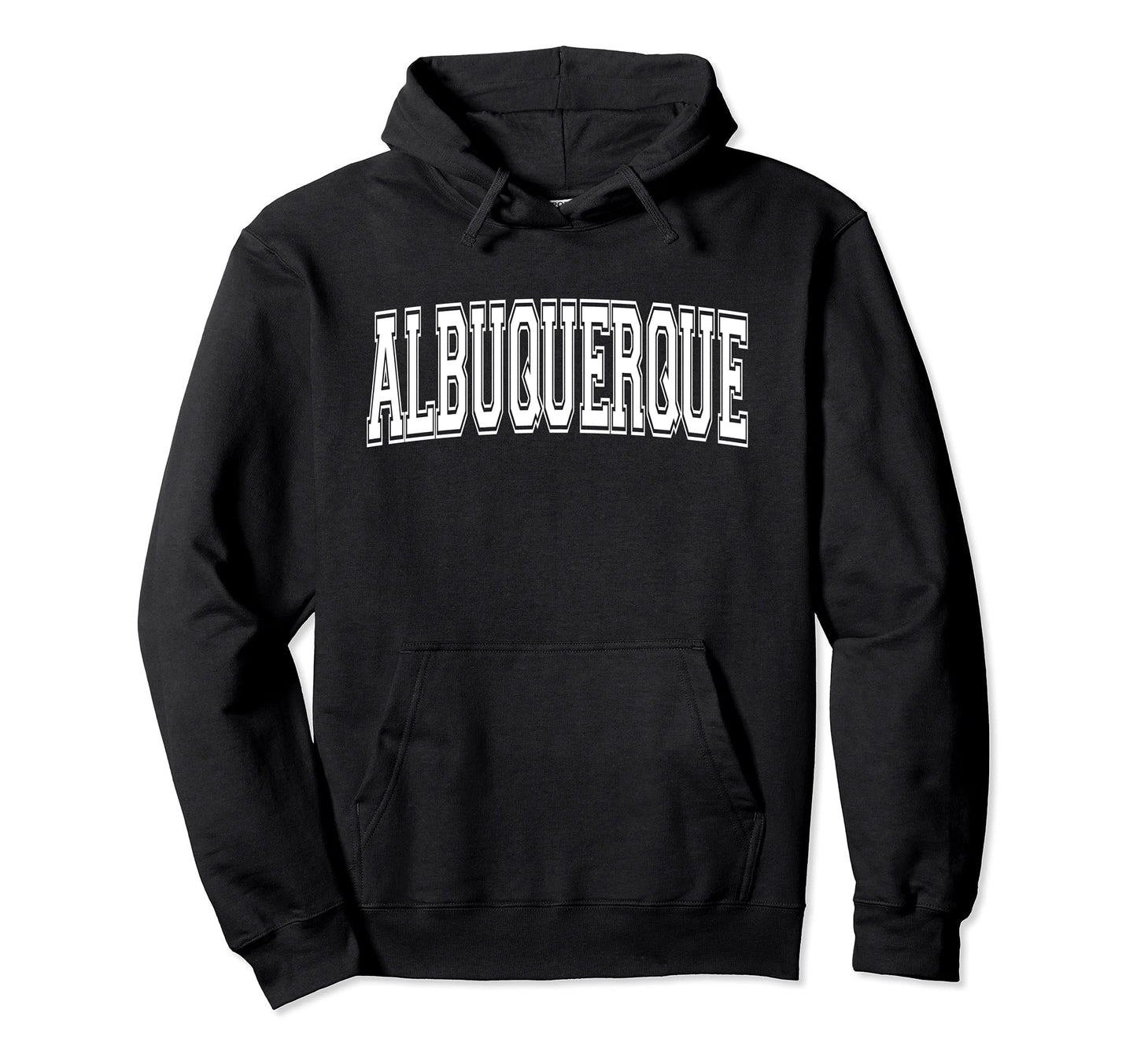 Albuquerque Nm New Mexico Usa Sports Hoodie - Aesthetic Graphic for Adults - T-Shirt, Sweatshirt, Hoodie