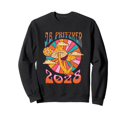 Jb Pritzker 2028 Democrat Sweatshirt - Casual Everyday Wear for Adults - T-Shirt, Sweatshirt, Hoodie