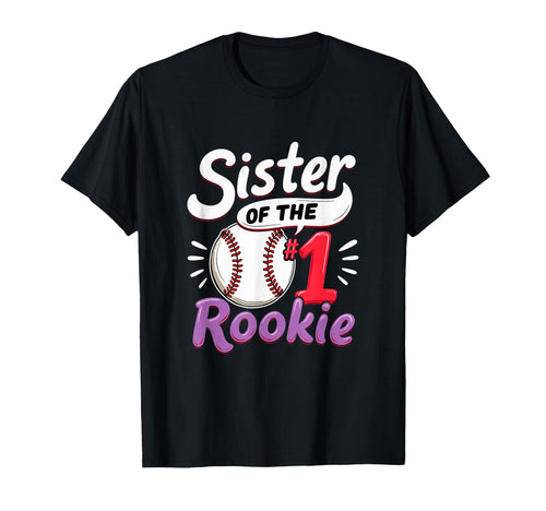 Aunt Rookie 1St Birthday Baseball T-Shirt - Fun Novelty Design for Adults - T-Shirt, Sweatshirt, Hoodie
