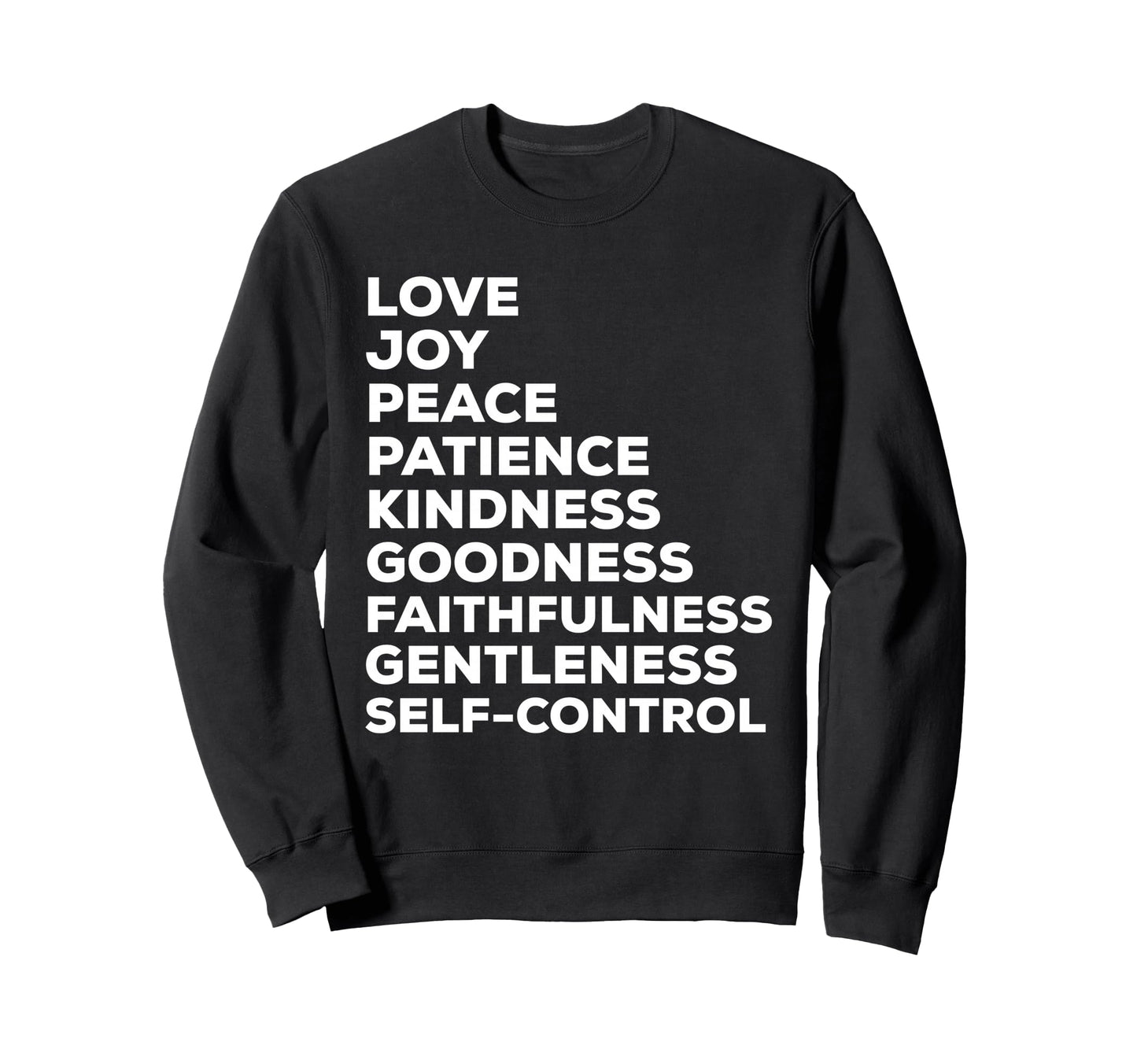 Fruits Spirit Love Joy Peace Sweatshirt - Aesthetic Graphic for Adults - T-Shirt, Sweatshirt, Hoodie