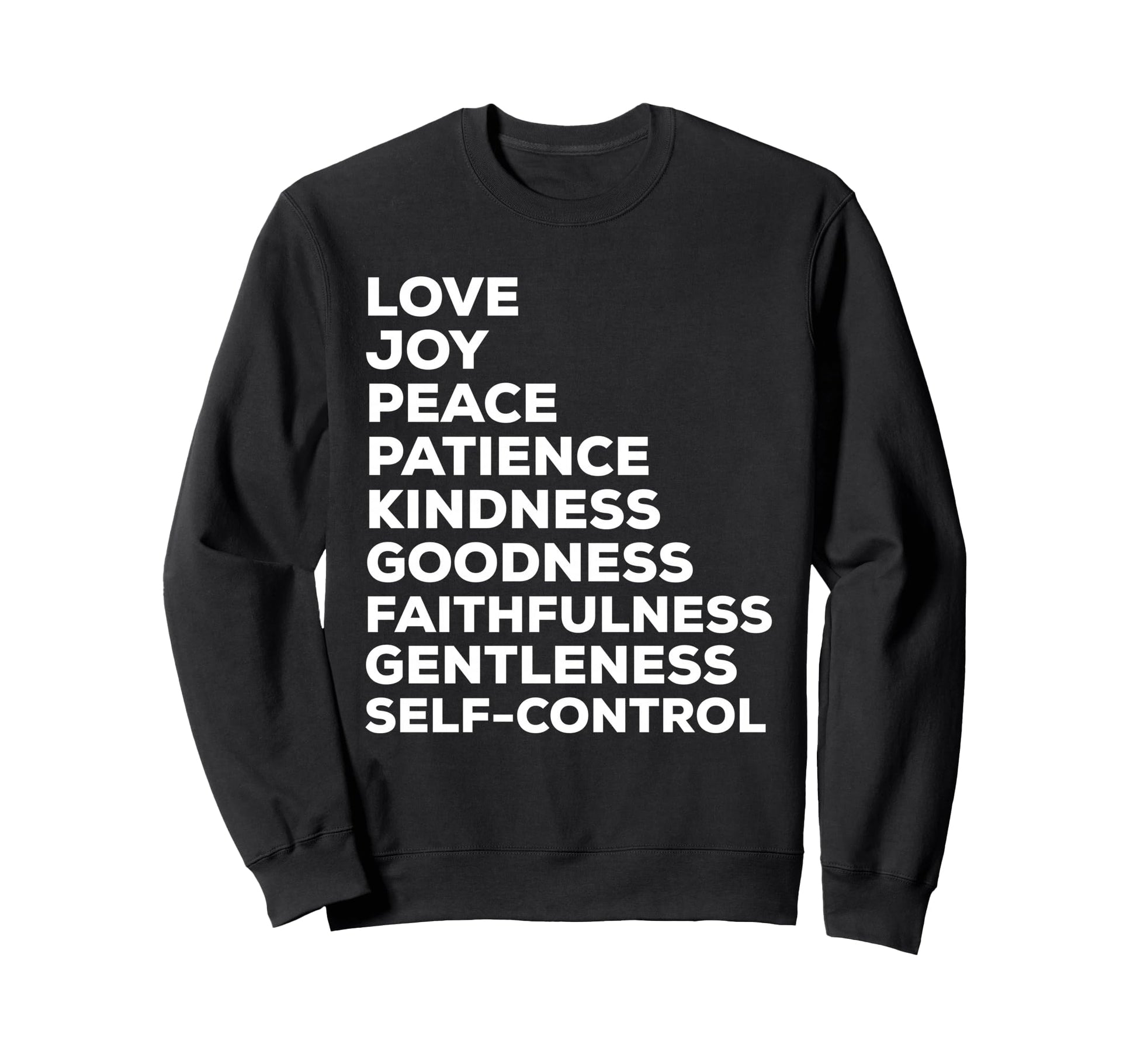 Fruits Spirit Love Joy Peace Sweatshirt - Aesthetic Graphic for Adults - T-Shirt, Sweatshirt, Hoodie