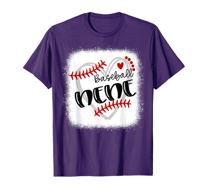 Personalized Baseball Heart Nene Baseball T-Shirt - Streetwear Style Unisex - T-Shirt, Sweatshirt, Hoodie