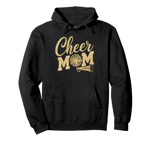 Cheer Mom Biggest Fan Cheerleader Hoodie - Fun Novelty Design Men Women - T-Shirt, Sweatshirt, Hoodie