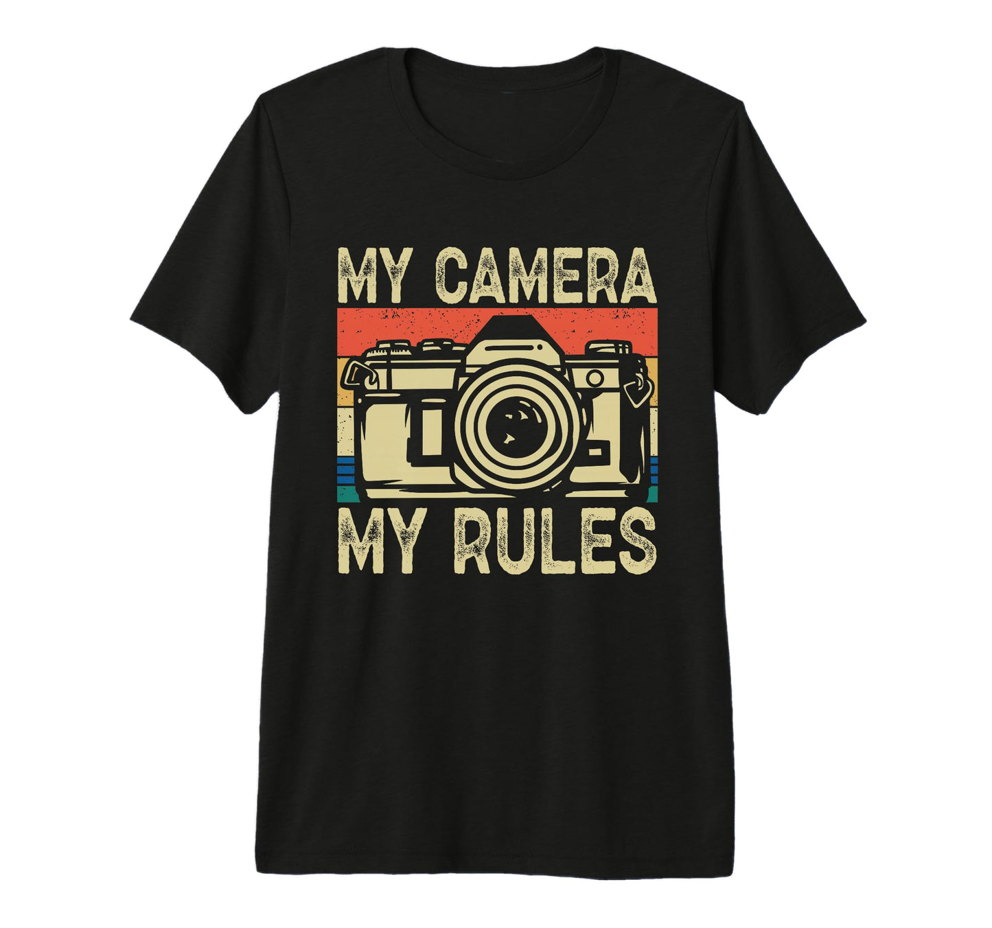 Photo Camera Photographer Flash People T-Shirt - Graphic Print Men Women - T-Shirt, Sweatshirt, Hoodie