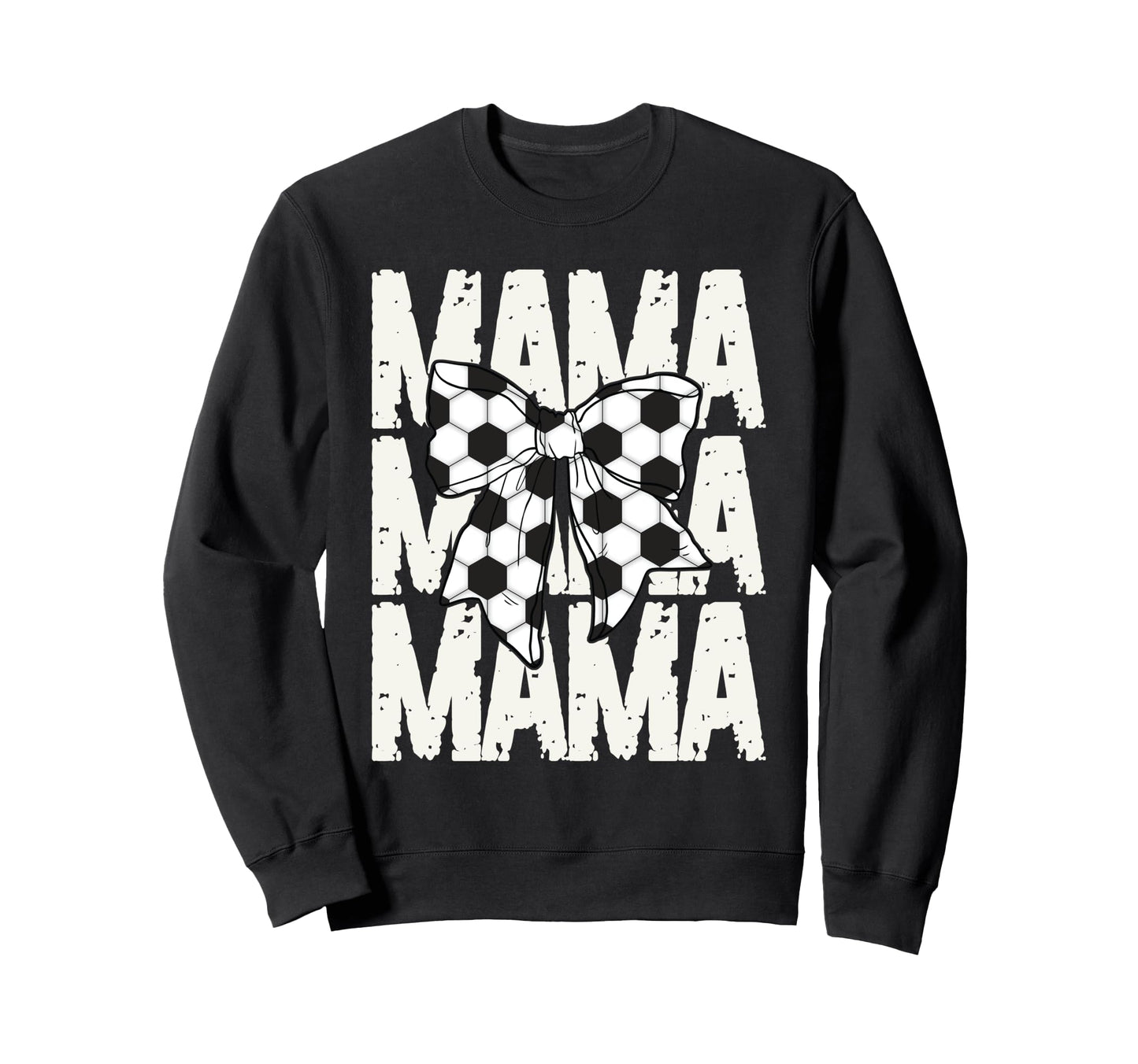 Soccer Mama Coquette Bow Sports Mom Sweatshirt - Custom Art Print Unisex - T-Shirt, Sweatshirt, Hoodie
